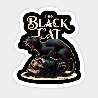 Edgar Allan Poe The Black Cat Sticker